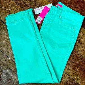 Size 10 NWT Lilly Pulitzer mint green pants